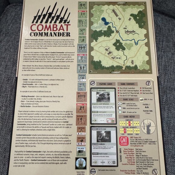Combat Commander: Europe (open, unpunched) GMT Games Devir - Picture 6 of 14